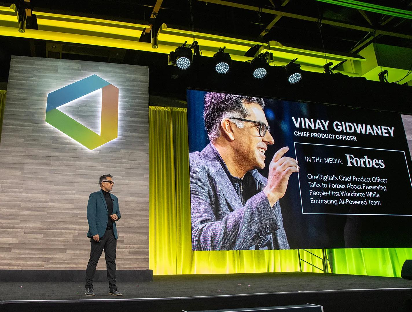 Vinay Gidwaney on Stage
