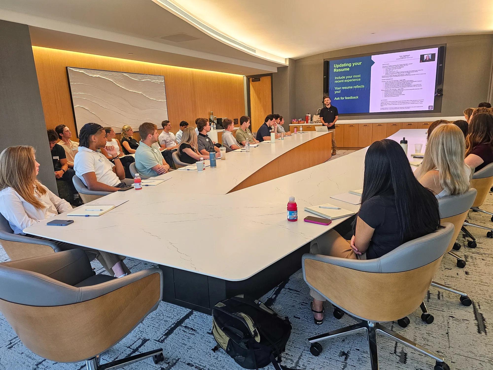 Internship Jumpstart Resume Class