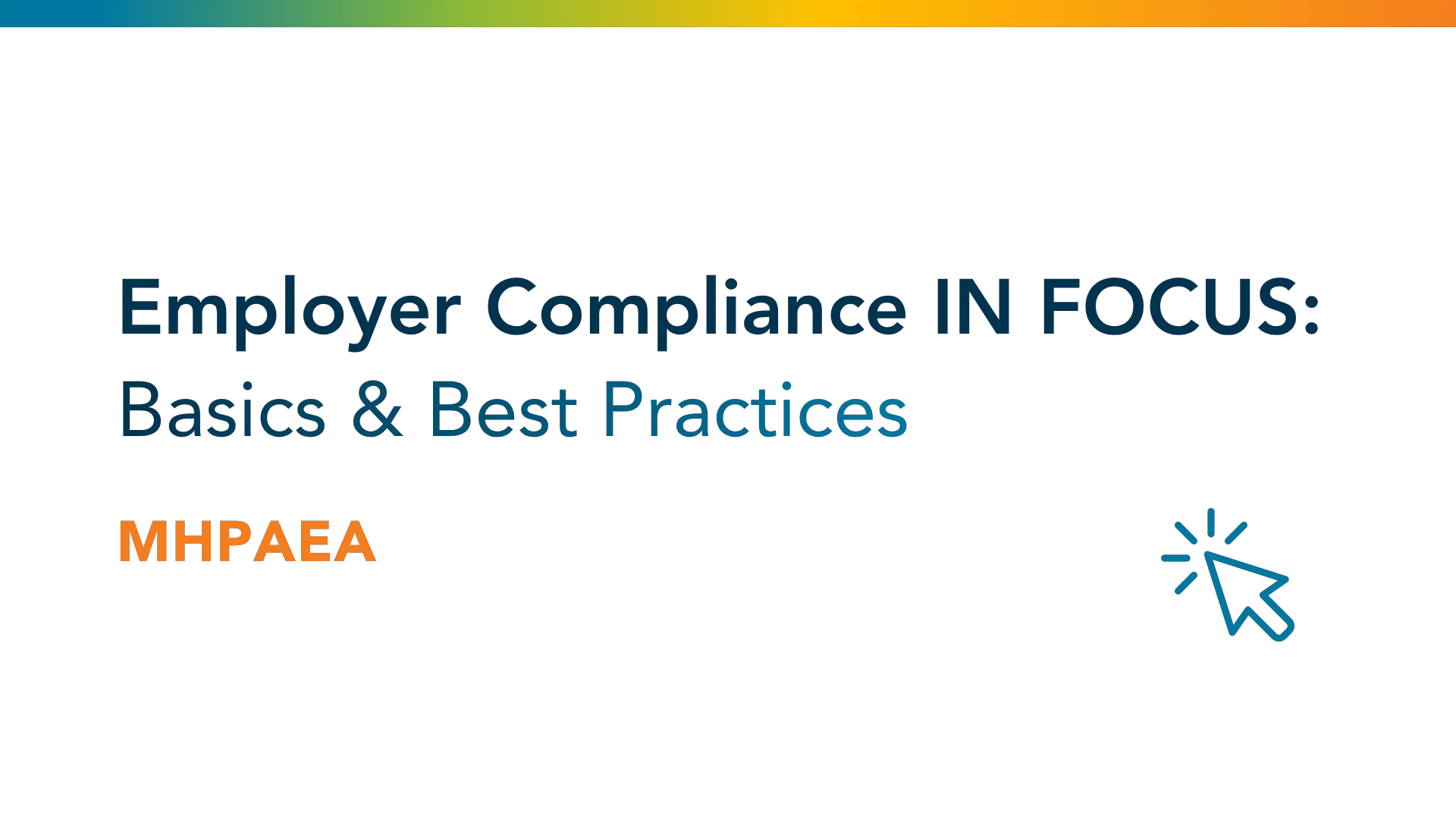 MHPAEA employer compliance in focus discussion, OneDigital