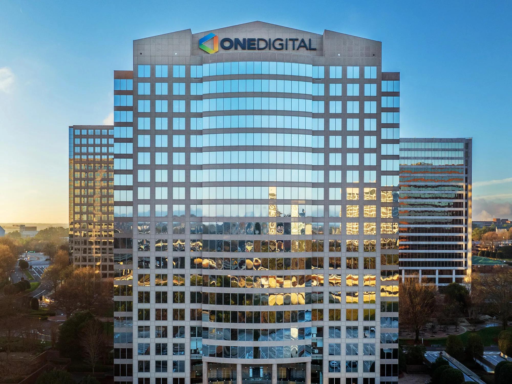 Atlanta HQ Building via Drone