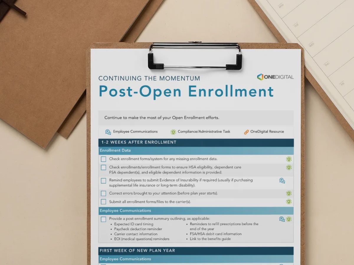 Post OE Checklist 2026/27 clipboard