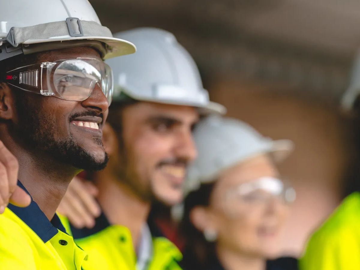 professional business industry technician wearing safety helmet working to maintenance service and checking factory equipment, a work of engineer occupation in manufacturing construction technology