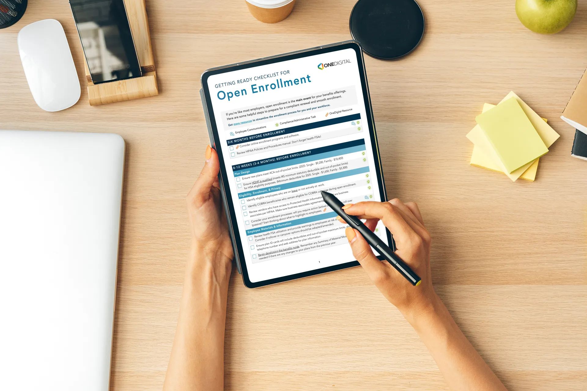 Open Enrollment Planning Checklist_Mockup